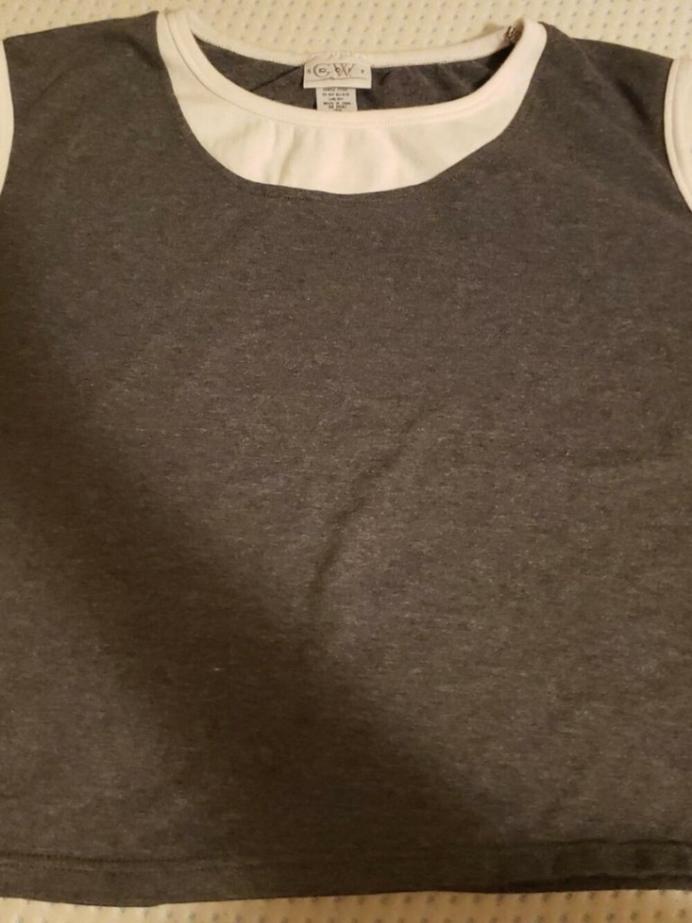 90s CW Sport Crop Tank Top